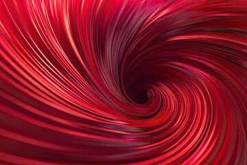 Fototapeta premium Crimson red swirling gradient lines abstract background. Innovative visualization.