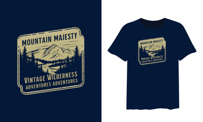 Adventure t shirt design.