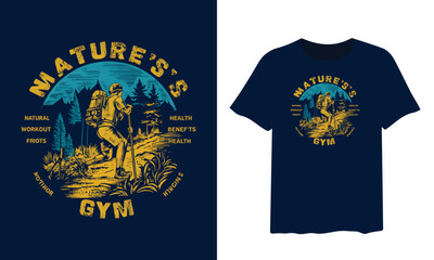 Adventure t shirt design.