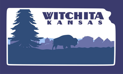 Wichita kansas with beautiful views