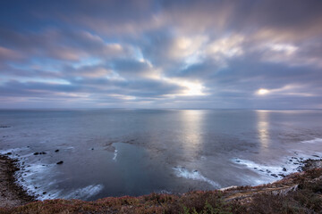 Golden Cove Tranquility at Sunset