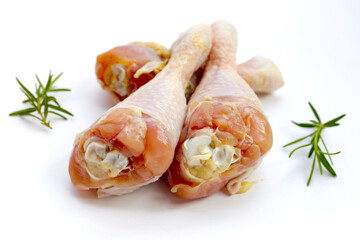 Raw chicken legs, meat for cooking