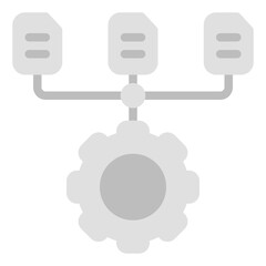 Organize Icon in Flat Style