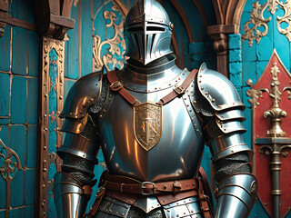 Fototapeta premium knight in armour