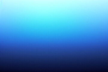 Schwarzer, dunkler, azurblauer, kobaltblauer, abstrakter Hintergrund. Farbverlauf. Geometrische Figur. Welle, wellige, geschwungene Linie. Raues Grunge-Korngeräusch. Leichter neonmetallischer Glanz sc
