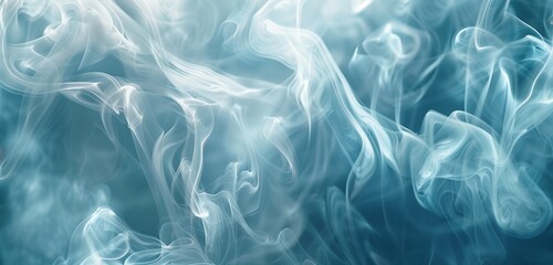 Intricate patterns of liquid smoke create a captivating, abstract background in vivid detail. 