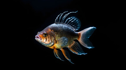 Fototapeta premium aquarium fish, ornamental fish.