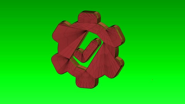 creating a stunning 3D vector right setting icon Using Zbrush software