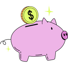 Hand Drawn Finance Icon