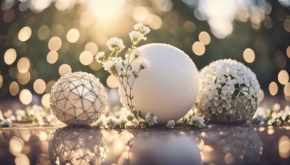 Event celebration  for wedding with small balls