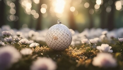 Event celebration  for wedding with small balls