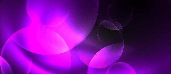 Glowing light neon shiny background. Vector Illustration For Wallpaper, Banner, Background, Card, Book Illustration, landing page