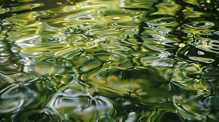 water reflection of nature