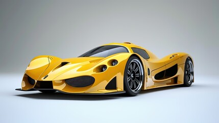 Fototapeta premium super car 3d render