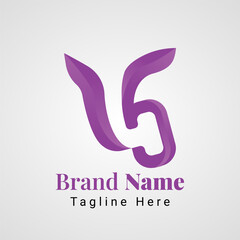 Number 15 Logo with modern style