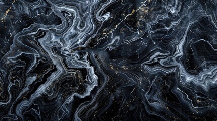 Black and White Marble Texture
