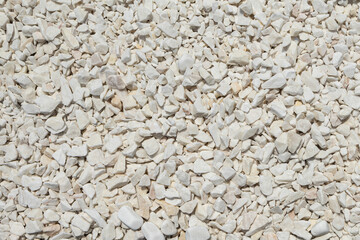Light beige gravel stone background