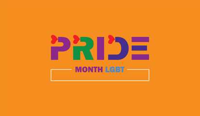 Obraz premium Expressing Pride Beautiful Vector Art Celebrating LGBTQ Month