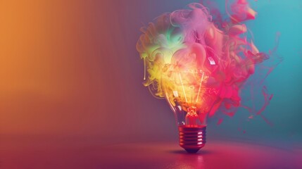 The concept of swap ideas day. World Creativity and Innovation Day Concept