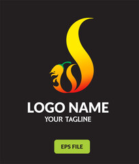 chilli logo creative design for chilli business and spicy logo vector flat design