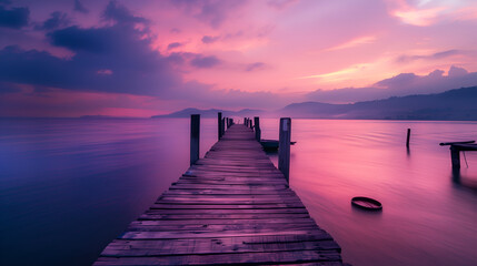 Fototapeta premium Nature landscape of a lake