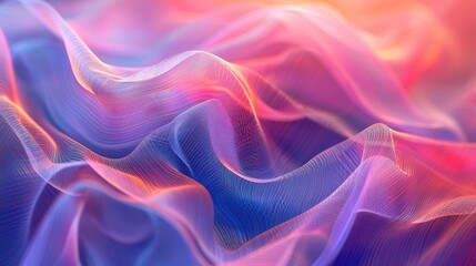 Obraz premium Vibrant abstract backdrop with a holographic finish