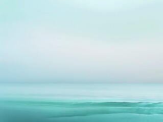 Obraz premium A calm blue ocean with a cloudy sky in the background. The sky is filled with stars and the water is calm