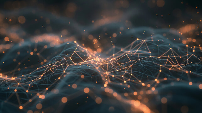 Insights visualized as a brain with interconnected nodes and lines