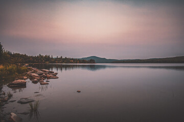 Sunset on the Lake