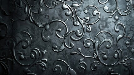 Gray pattern wallpaper