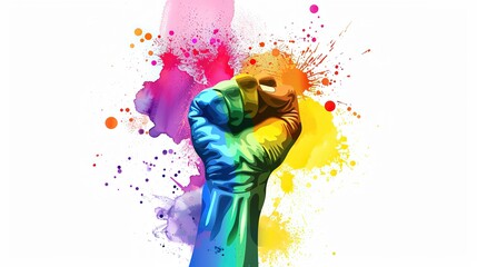 Fototapeta premium pride month poster , happy pride month poster
