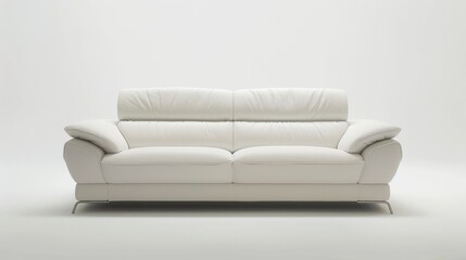 Fototapeta premium sofa, minimalist style, clean background