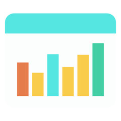 business investment and profit concept.Business chart and gold coin. Desktop of a businessman