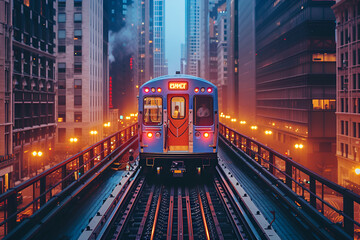 train station at night,
Trains Arriving Railway Station Between Buildings 