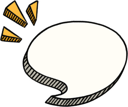 empty speech bubble