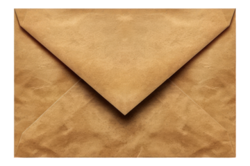 Envelop isolated on transparent background