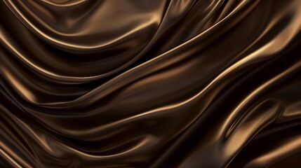 Abstract dark gloden background silk satin color elegant background with space for design