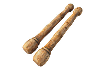 Rolling pins Isolated on transparent background