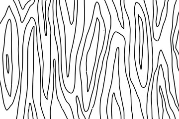 Hand-drawn line wooden textures. Vector scribbles, horizontal and wavy strokes. Different types of hatching
