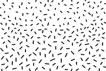 Sprinkle vector seamless pattern background. Donut pattern for celebration design. Cartoon flat vector illustration.
