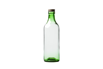 Vintage Bottle Design Isolated on Transparent Background