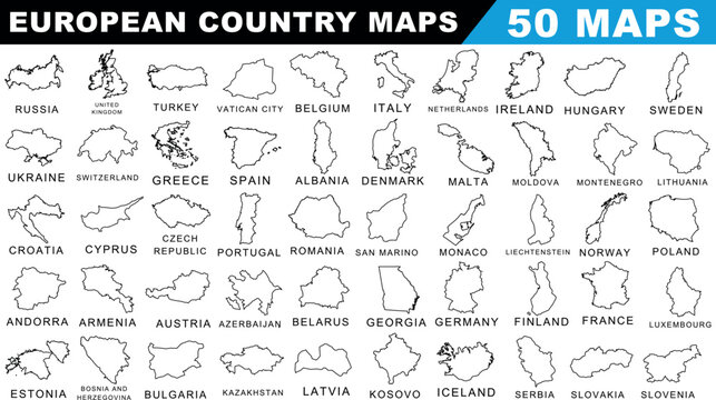 Europe Country Pattern Country Shapes Images – Browse 1,465,285 Stock Photos, Vectors, and ...