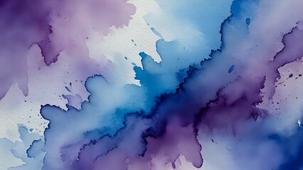 Obraz premium Gradient blue and purple color luxury background with smooth splash texture