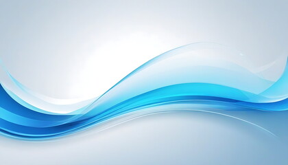 abstract blue wave background