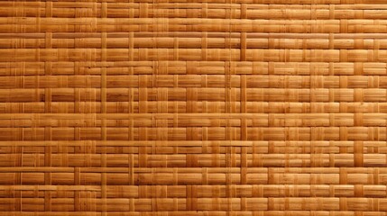 woven bamboo knitted mat texture background