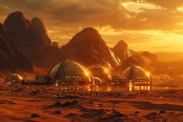 Mars planet, terraforming, Set up a human colony on the planet Mars, 