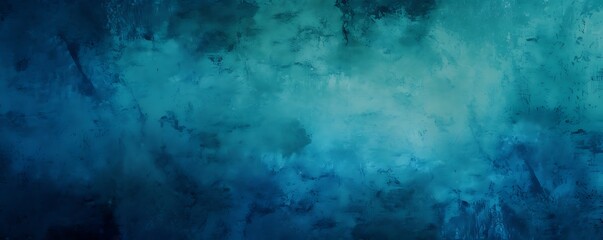 Obraz premium Blue and black abstract art on dark backdrop 