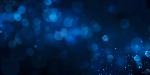 The blue bokeh on the background blurred.
