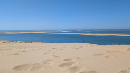 Dune du Pilat and banc d'arguin the biggest sand dune in Europe France