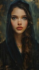 Fototapeta premium portrait of a woman